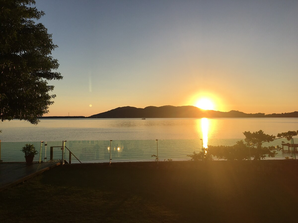 A Lagoa literalmente aos seus pés.