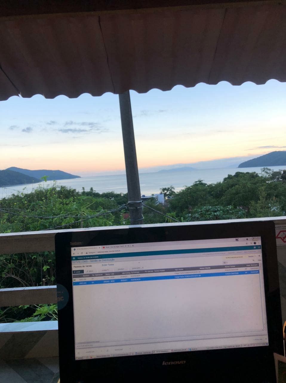 HomeOffice Vista mar Enseada e Santa Rita Ubatuba