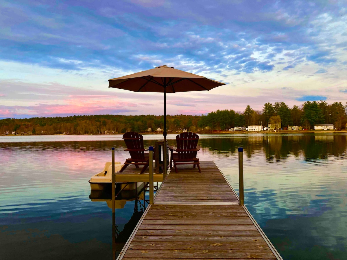 Big Pine Lakefront Cottage, Dock, Kayaks & Firepit