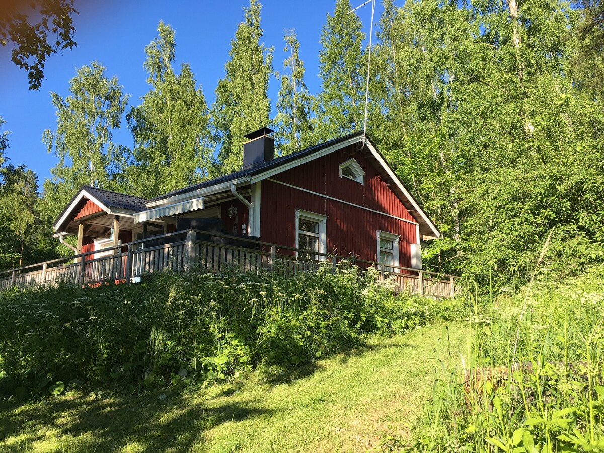 夏季小屋+湖畔桑拿房，由Päijänne和Caccula提供