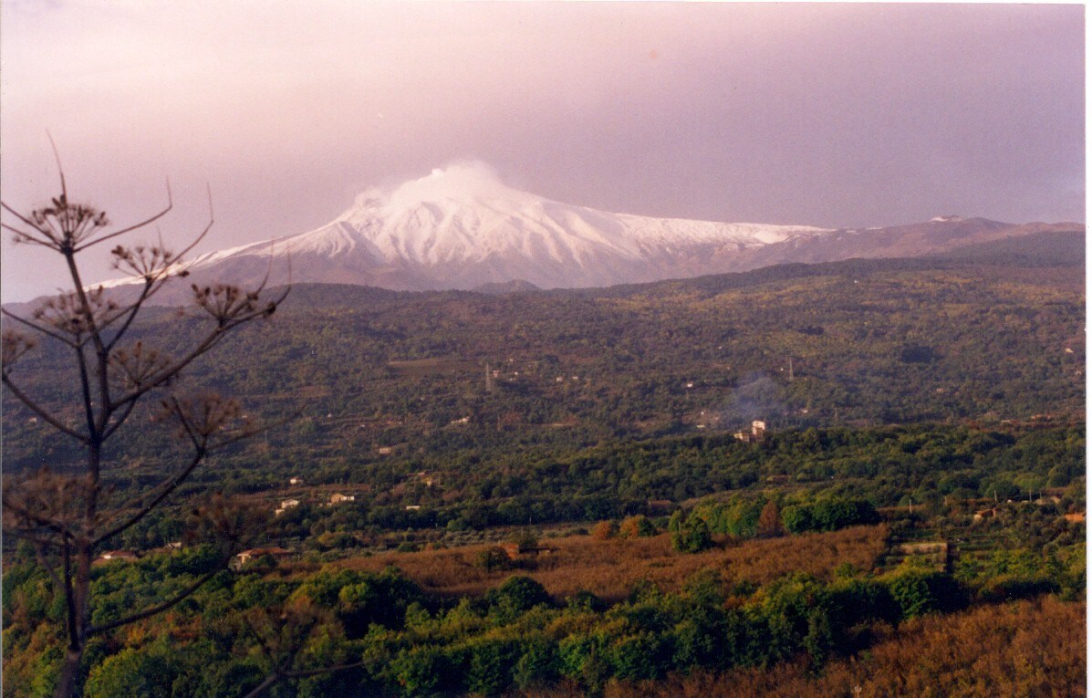 1张标准双人床公寓@ ： ETNA-Linguaglossa-Sicily山套房