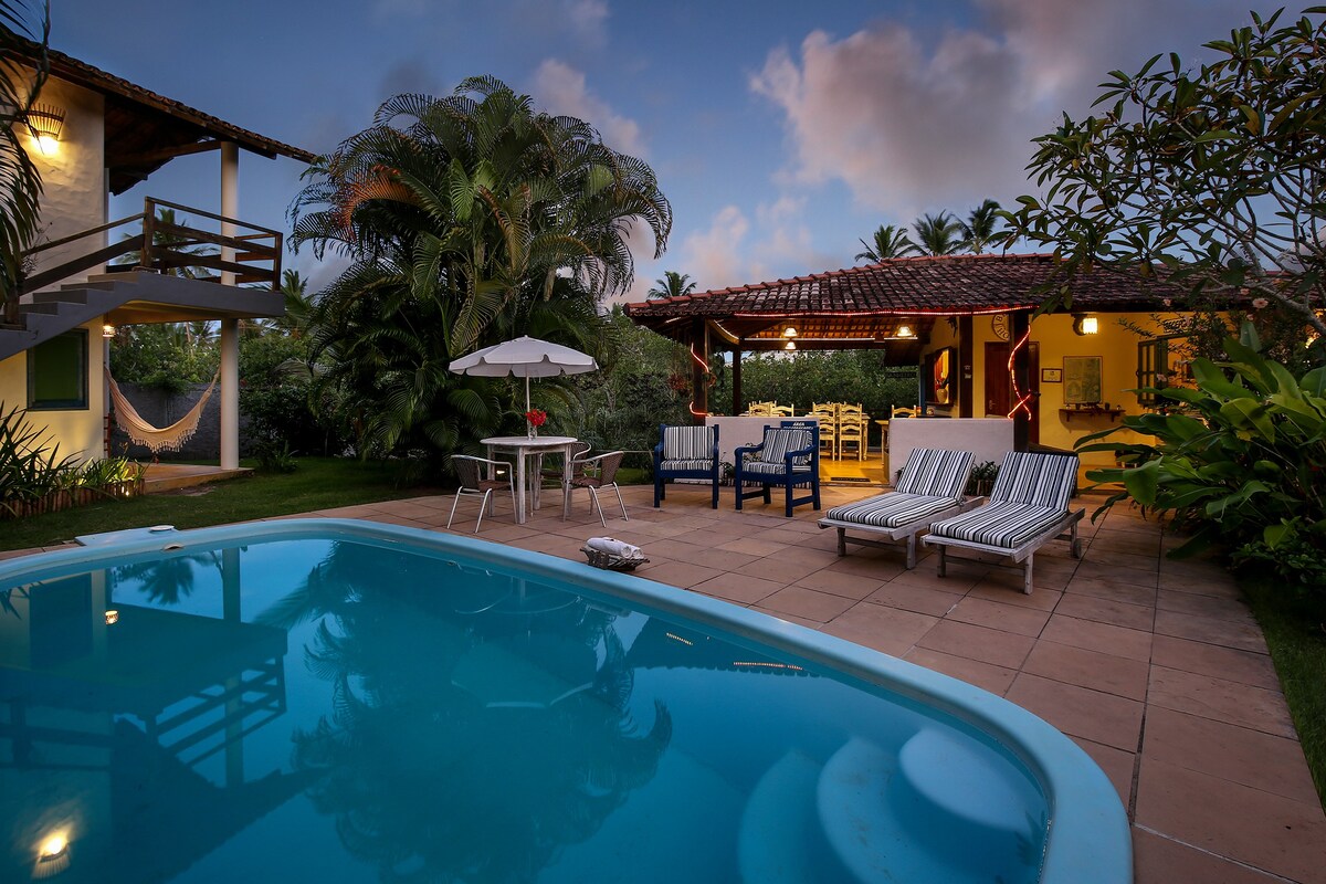 Excelent House 50 meters best beach in Trancoso.