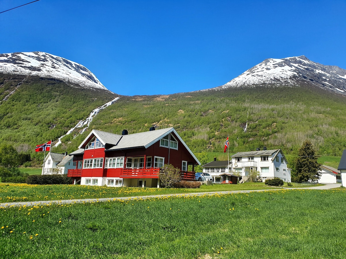 Geirangerfjord附近的乡村生活
