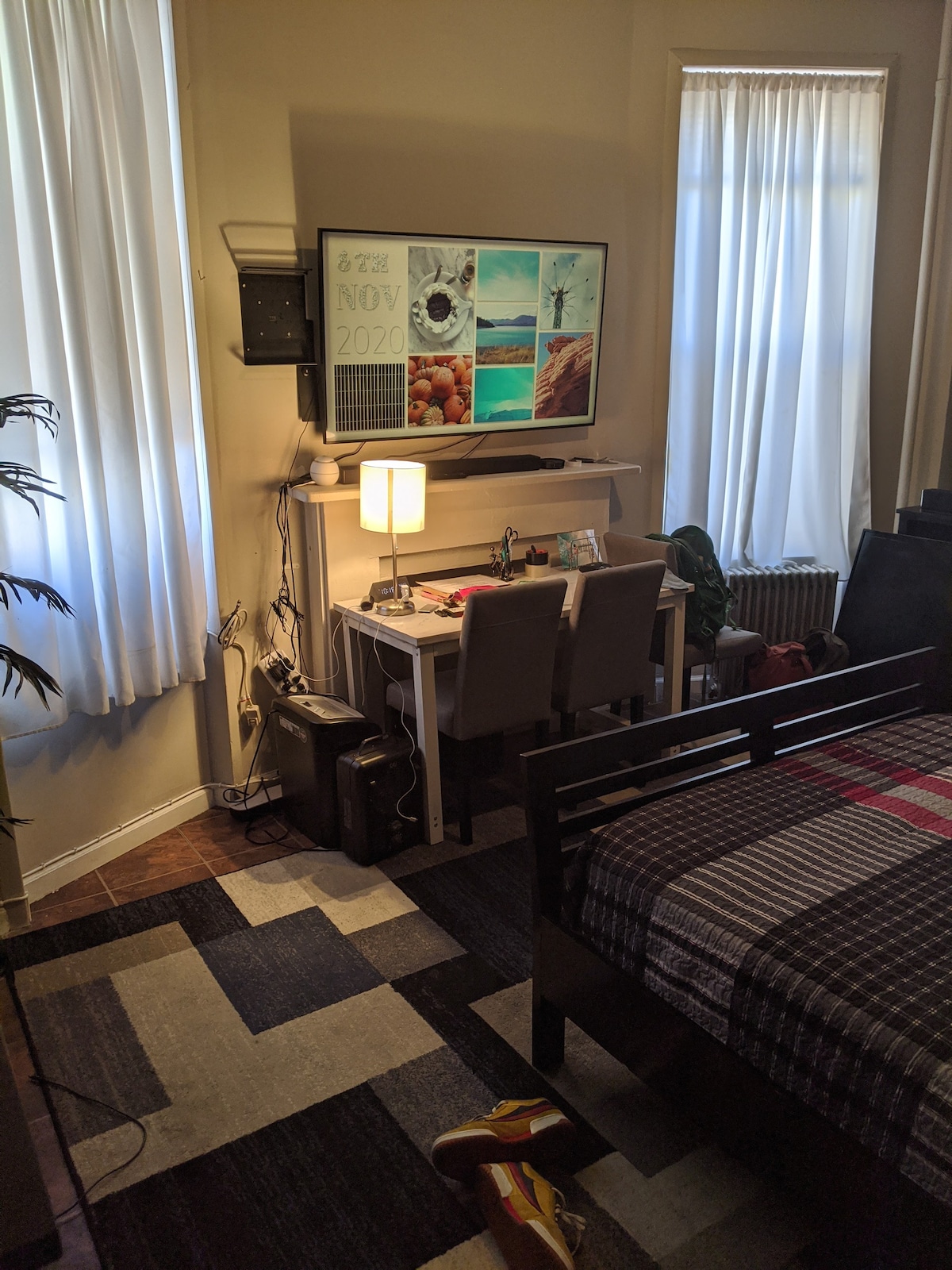 布鲁克林壮观舒适的房间，配备空调和无线网络