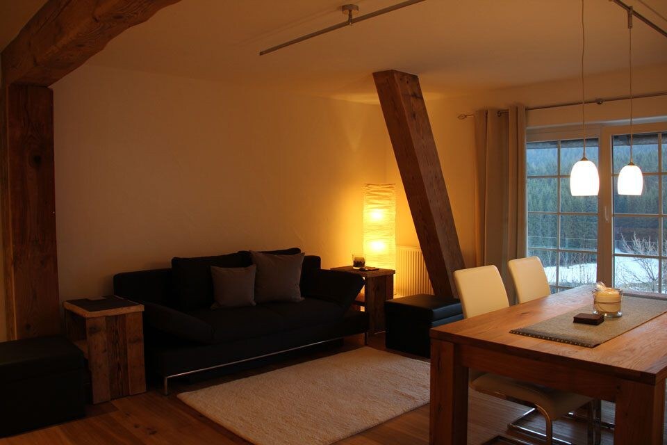 Lettwieshof ， （富特旺根） ， 2间天然套房，约55平方米， 1间卧室，最多入住2人