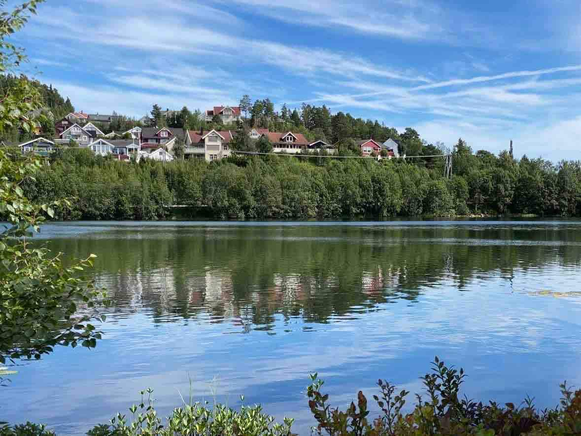 Enebolig midt imellom Trondheim og Stjørdal.