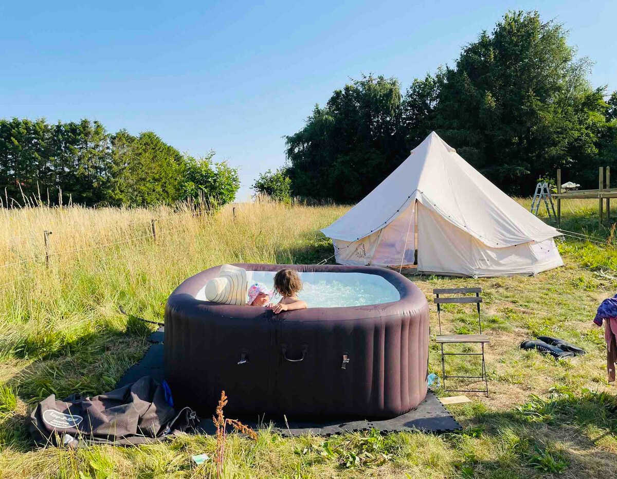 Spa + glamping ophold