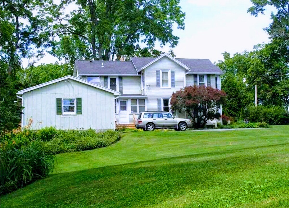 Historic 1845 Farmhouse With a Creek View!