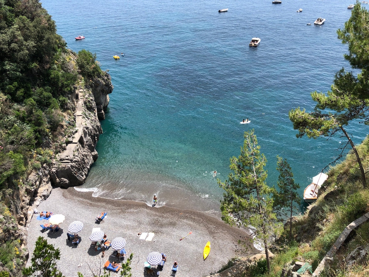 Positano海滨明珠别墅，可直达海滩