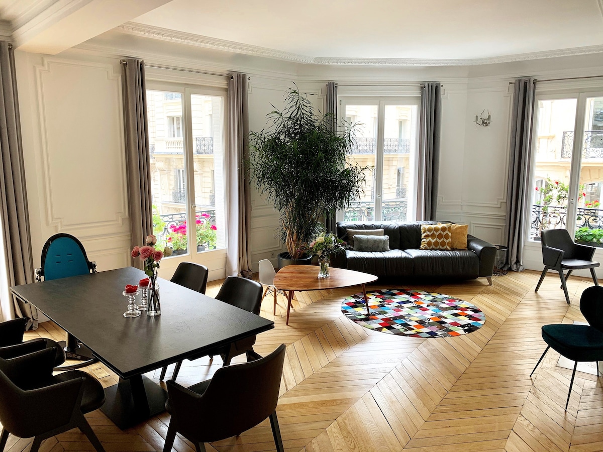 美丽的豪斯曼式公寓， 3间卧室，巴黎16
