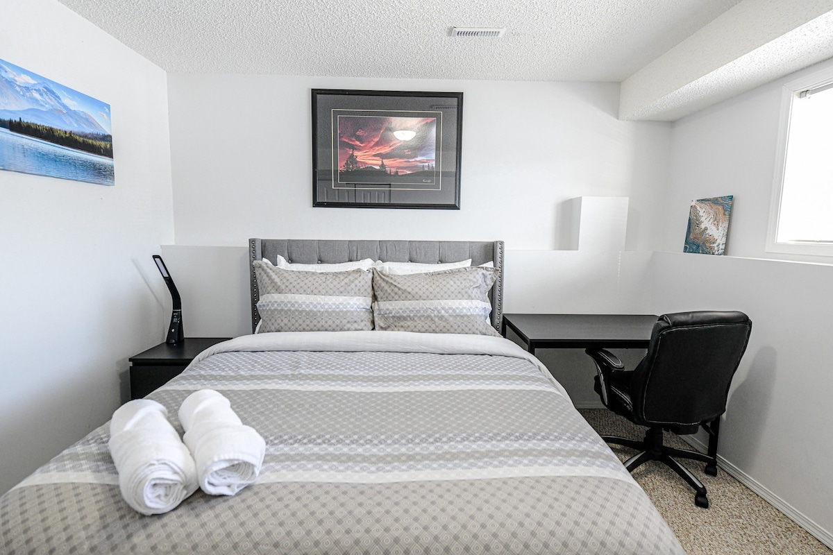 舒适、舒适、干净整洁的2卧室独立套房。