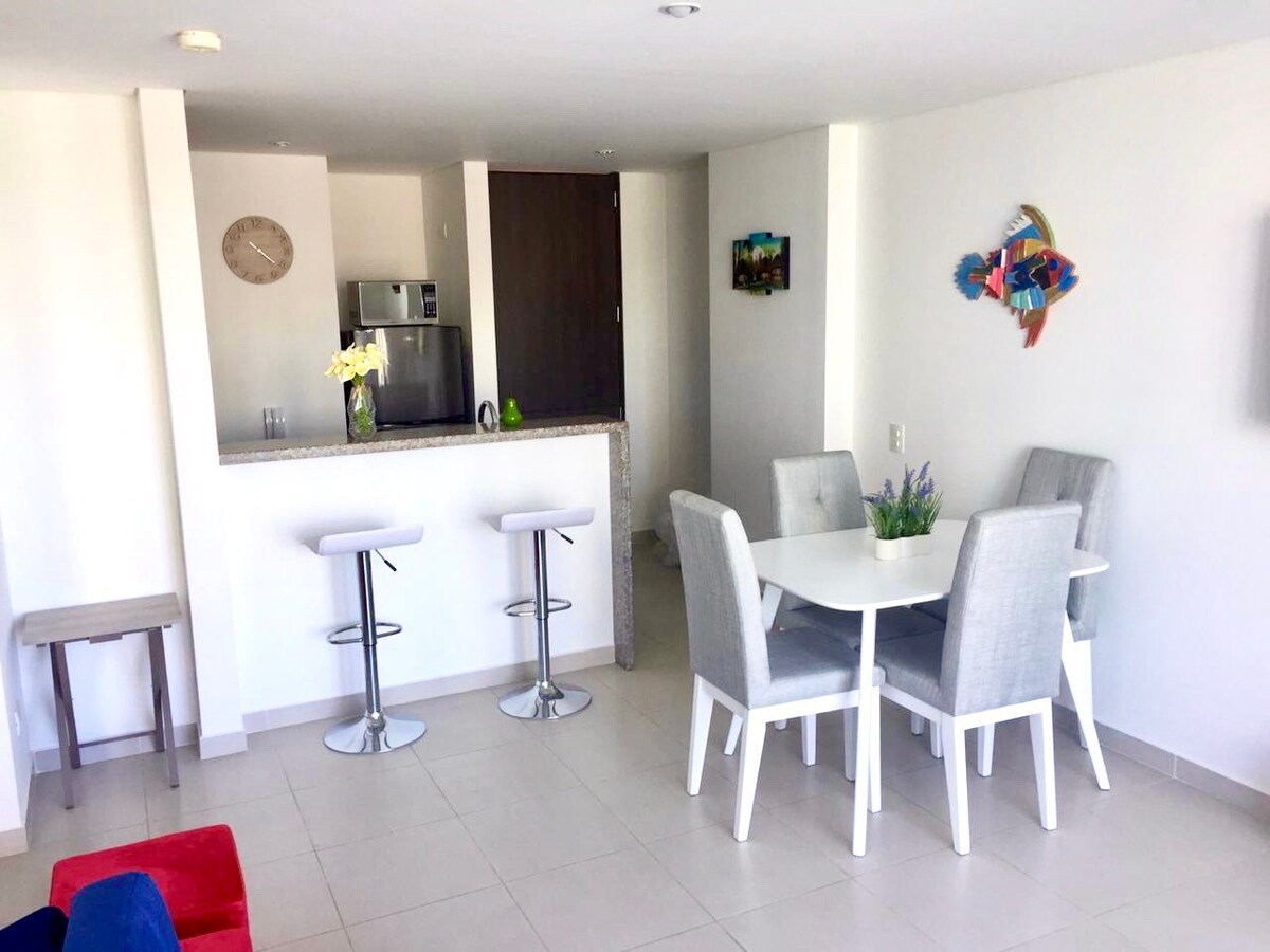 Beautiful and well equipped apartment in Rodadero!