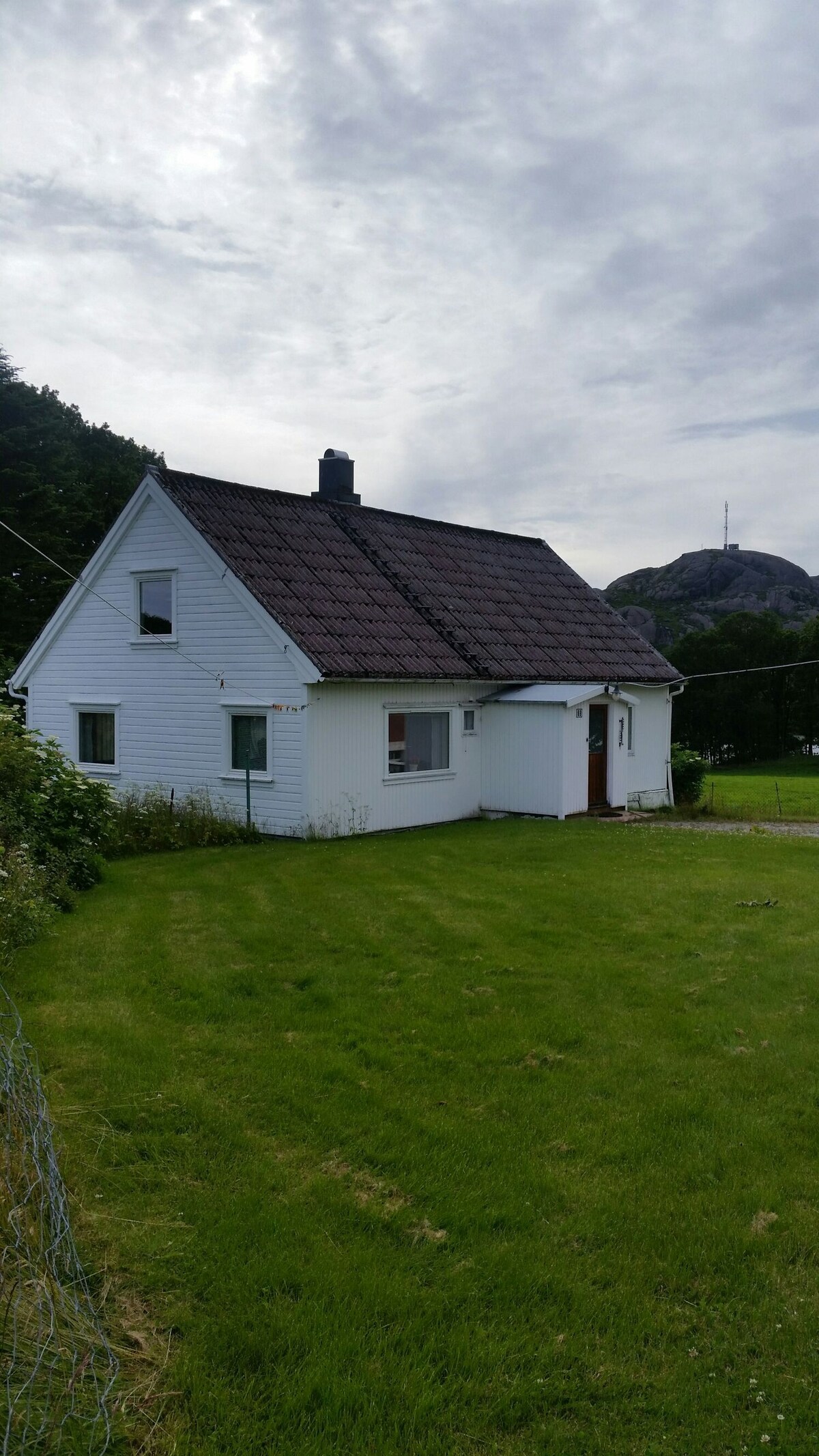 Egersund附近农场的舒适老房子