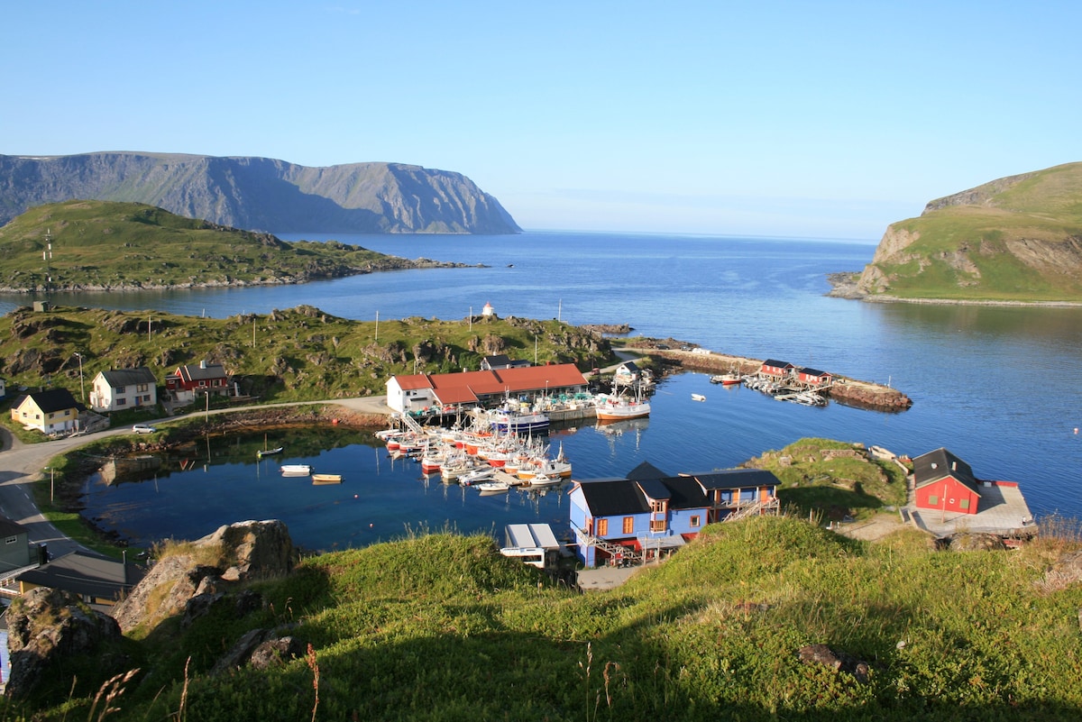 Kamøyvær北角（ Kamøyvær-North Cape ）的小海景房。