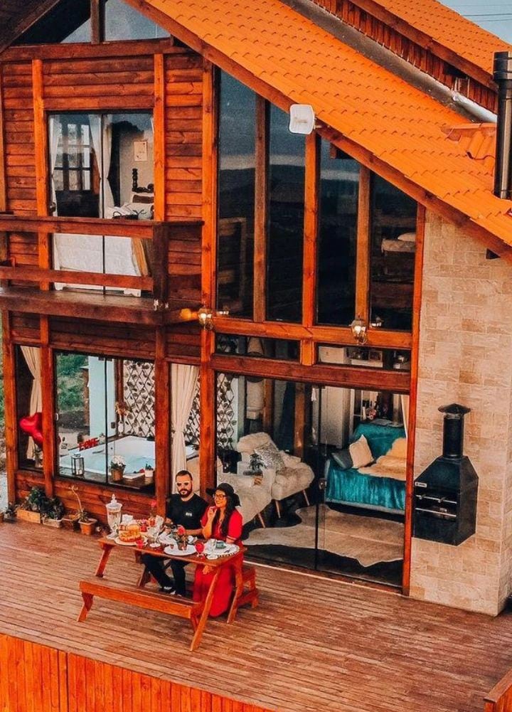 Cabana Vila Boa Vista, lar romântico ou famílias.