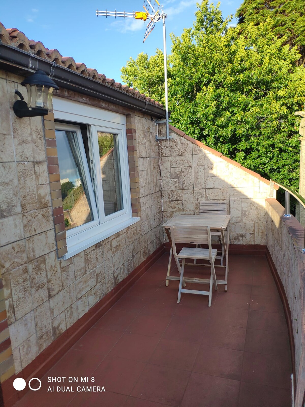 Casa adosada con terraza en Elviña