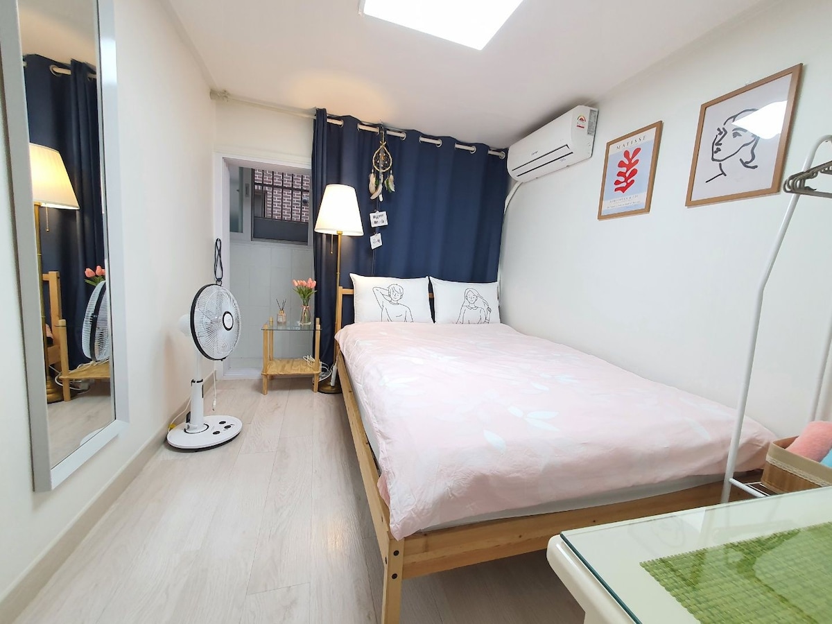 Nonhyeon-dong双人卧室
仅限女性。女性专用共用民宅