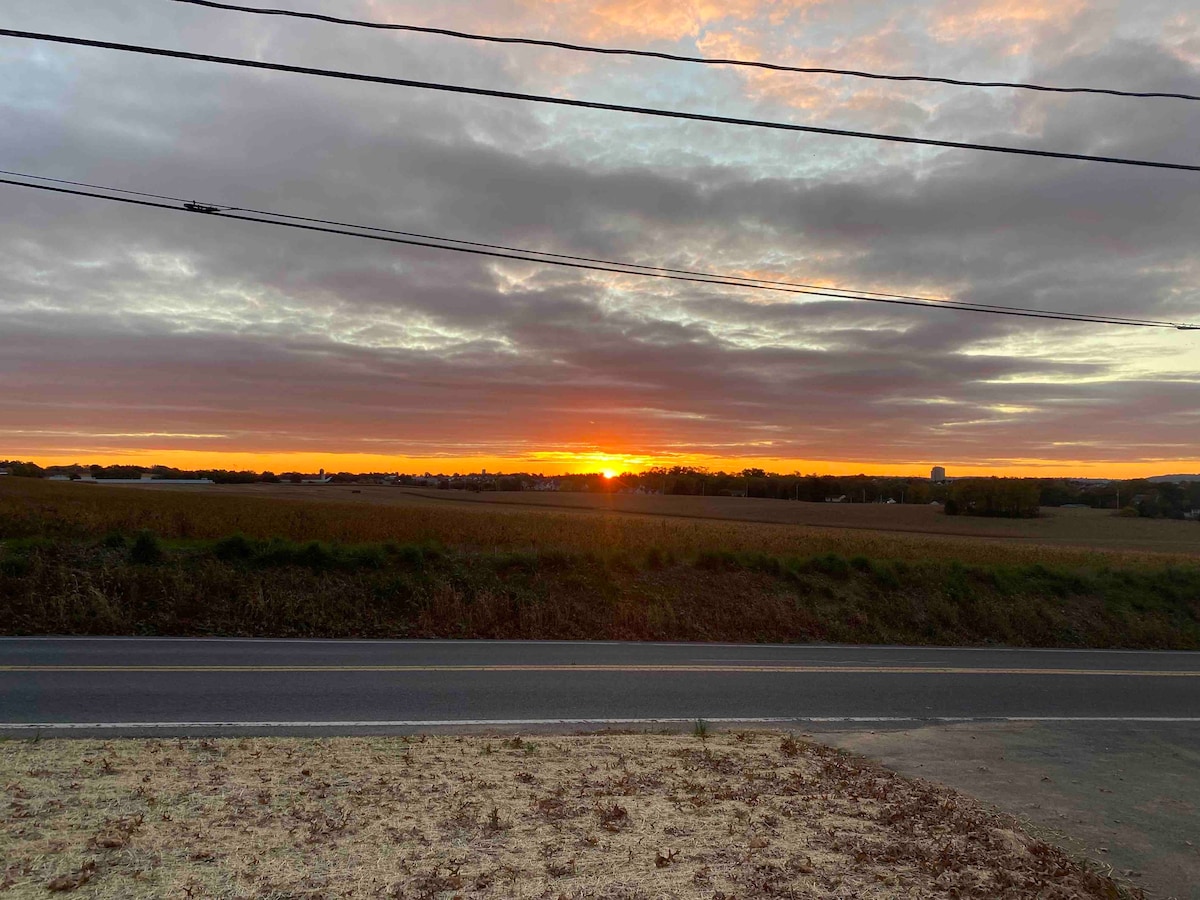 Sunrise Sunset views, spacious family home.