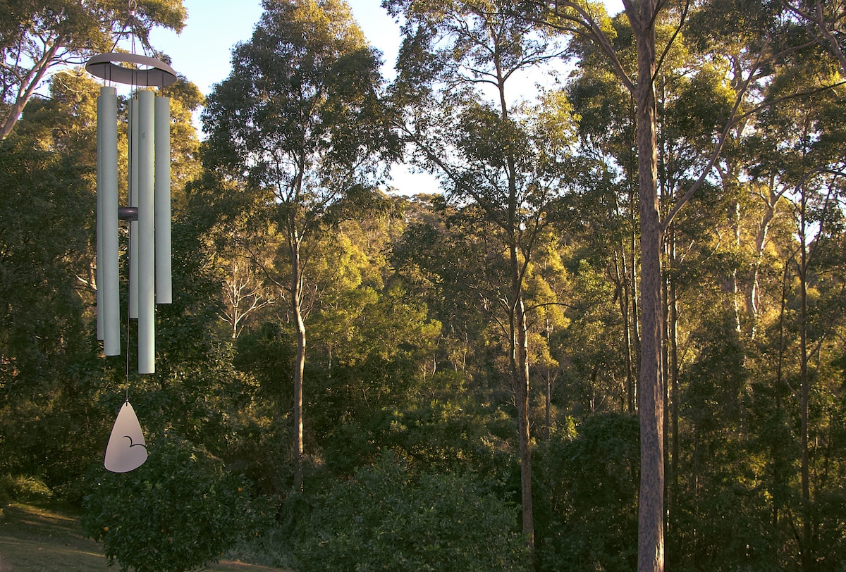 Birdsong Cottage ， Bermagui。灌木丛的和平。