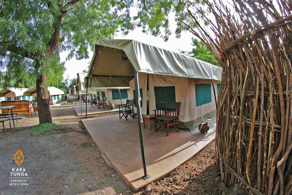 Moroto Double Safari Tent Mountain View