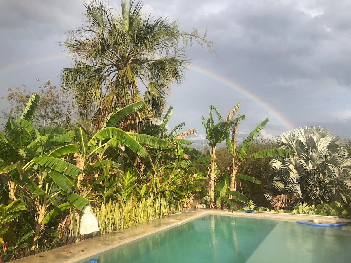 Hacienda Buda Azul: descanso y paz