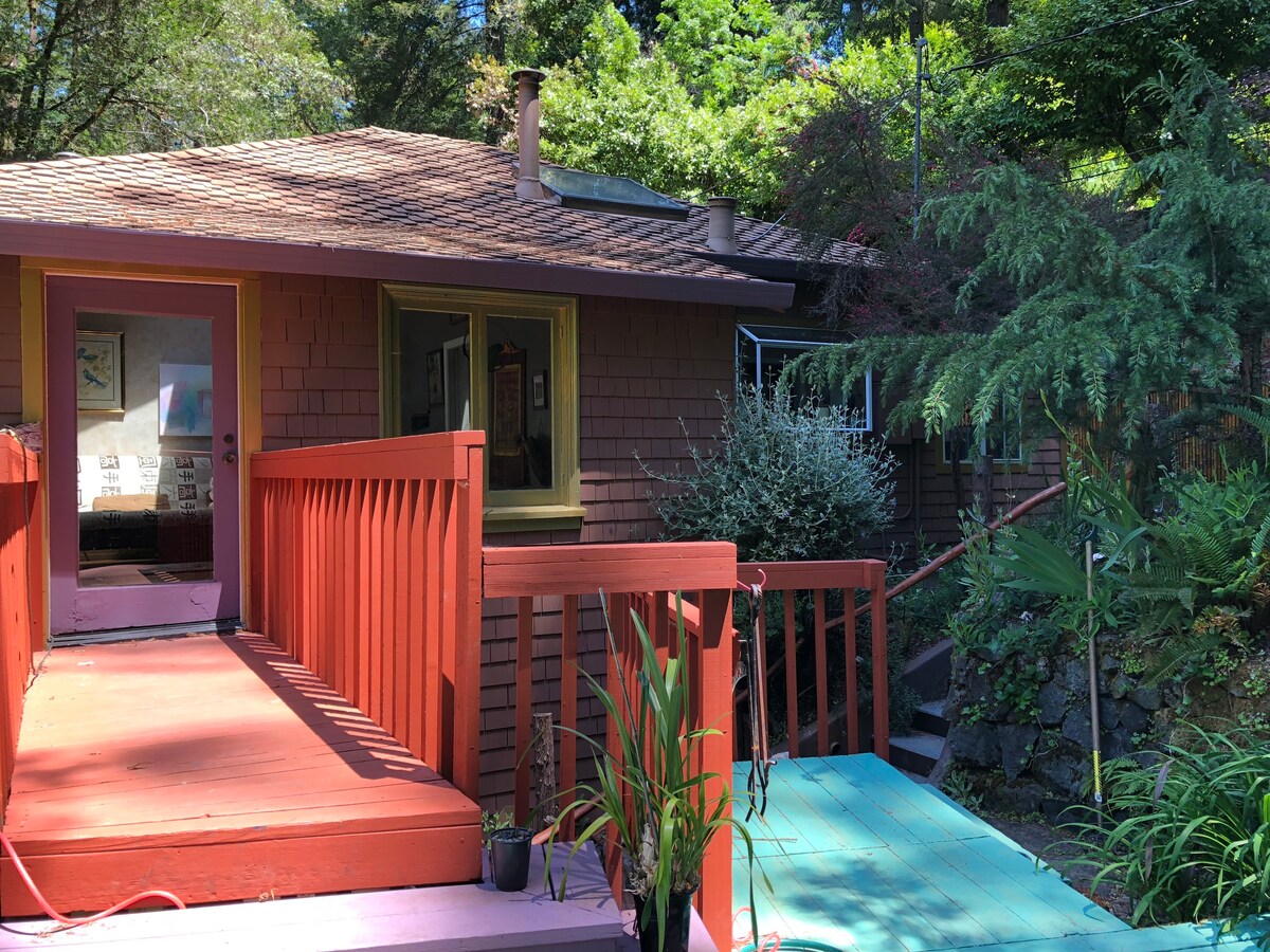 Lagunitas Creek and Redwood Forest Home