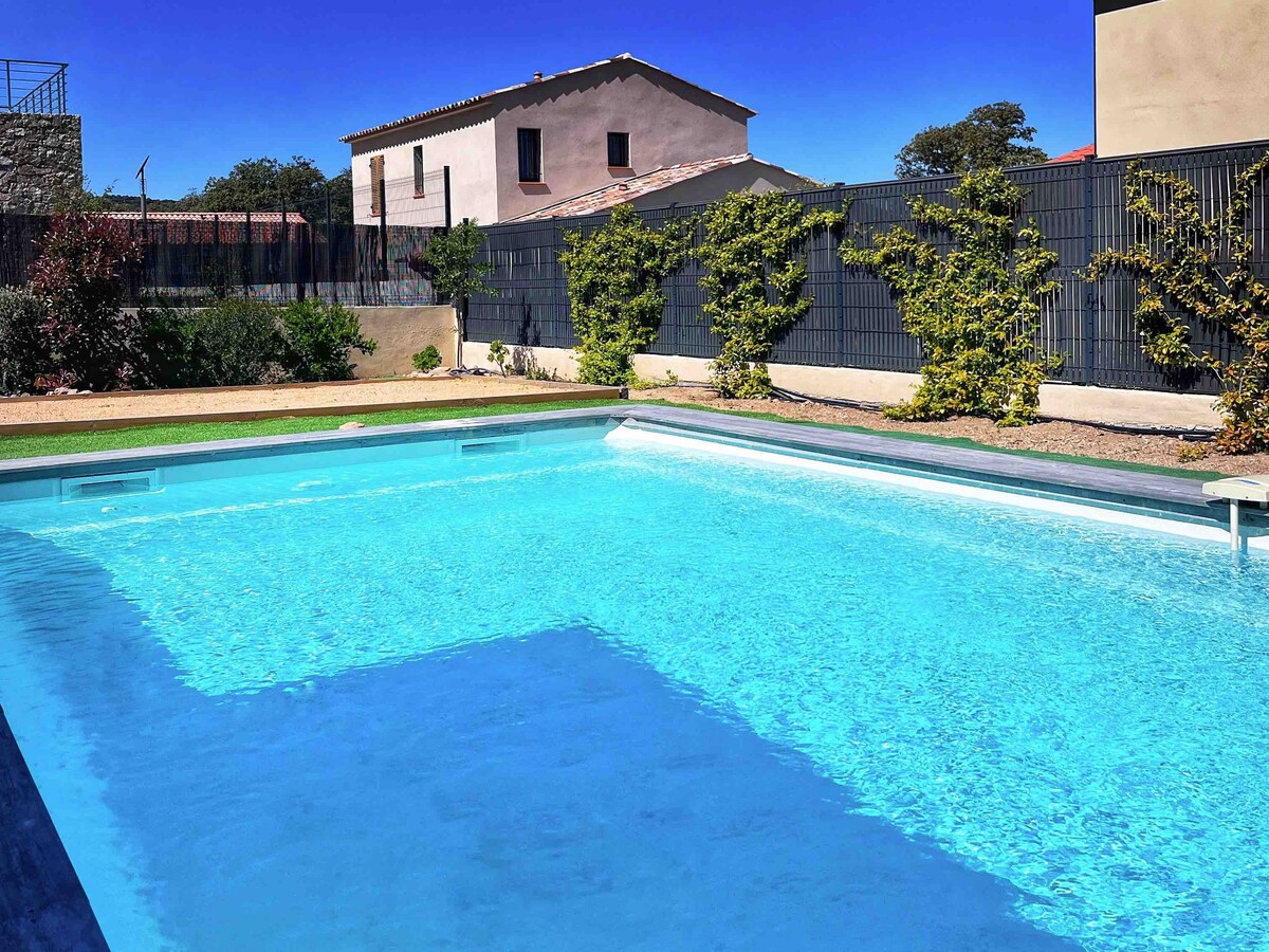 Belle villa Amanduli  avec piscine