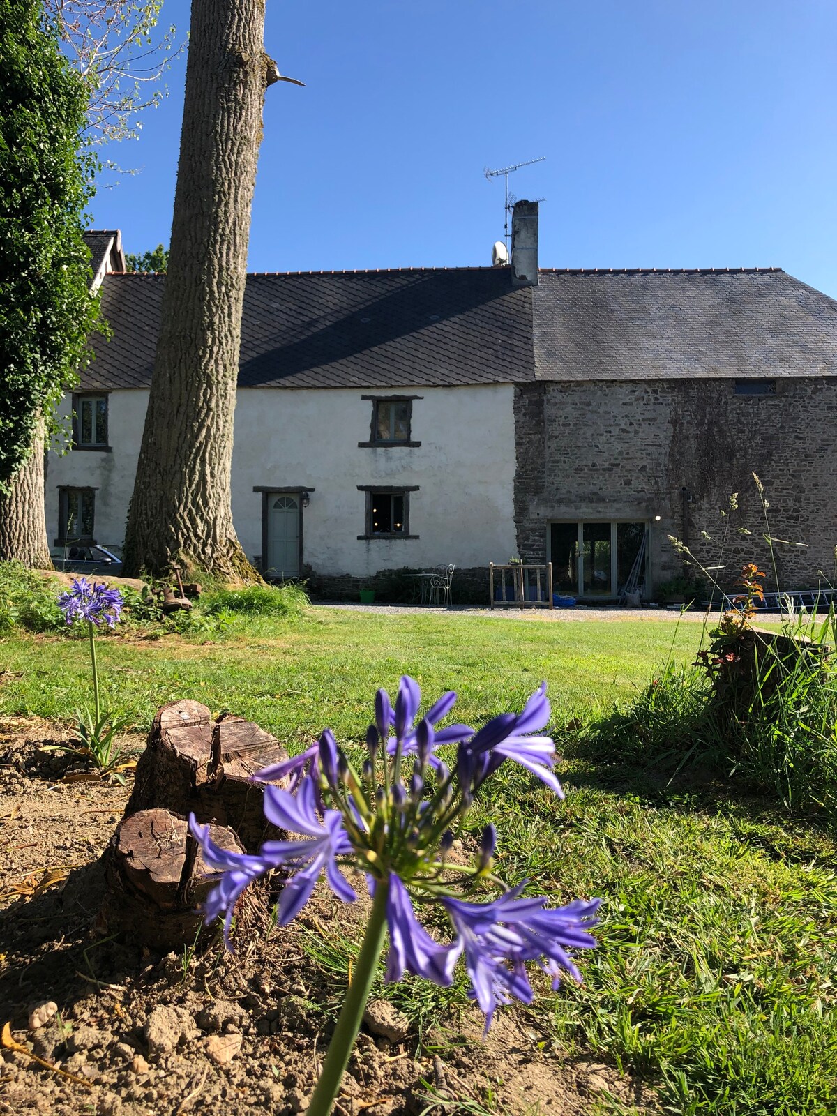 The Barn at Gîtes De Launay。  靠近圣米歇尔山