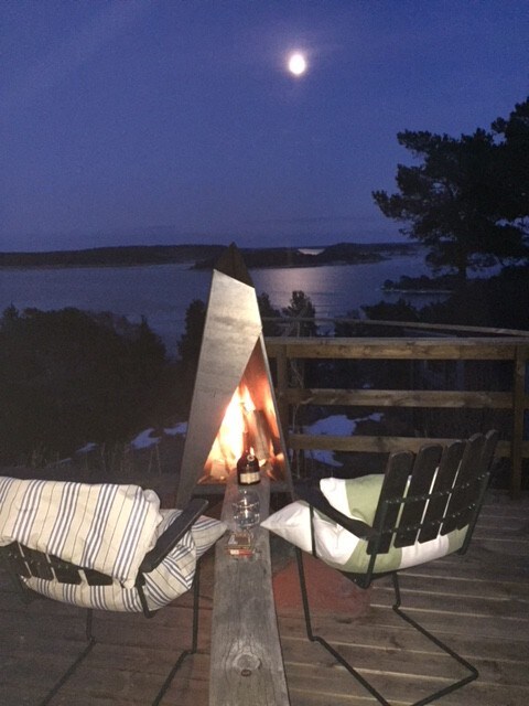 Magnificent sea view in Stockholm Archipelago.