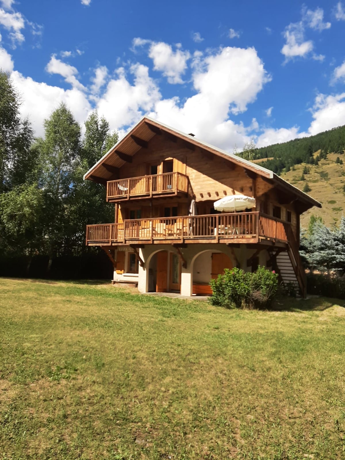 Chalet en bois familial