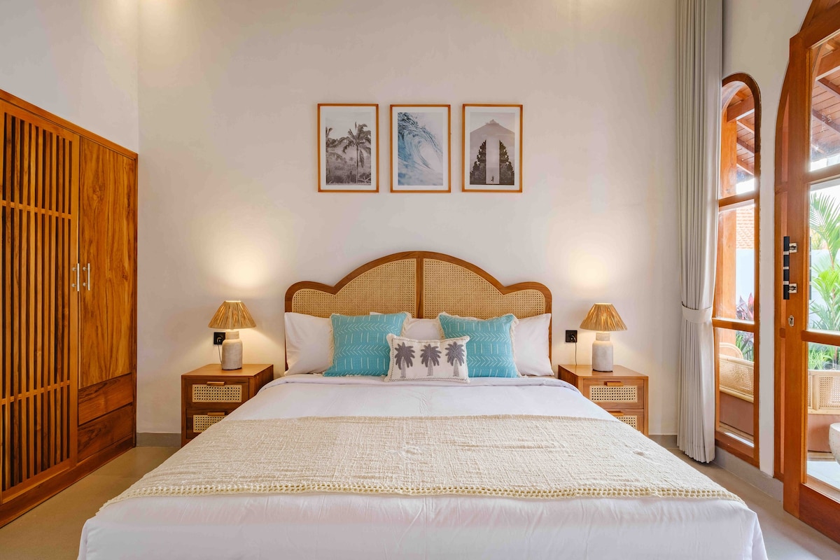 Charming, peaceful Bohemian 2 bed villa