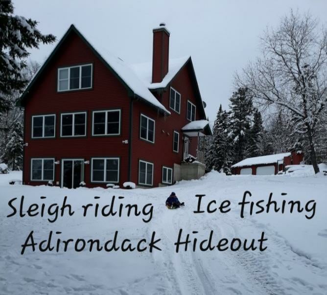 Adirondack Hideout on Chateaugay Lake