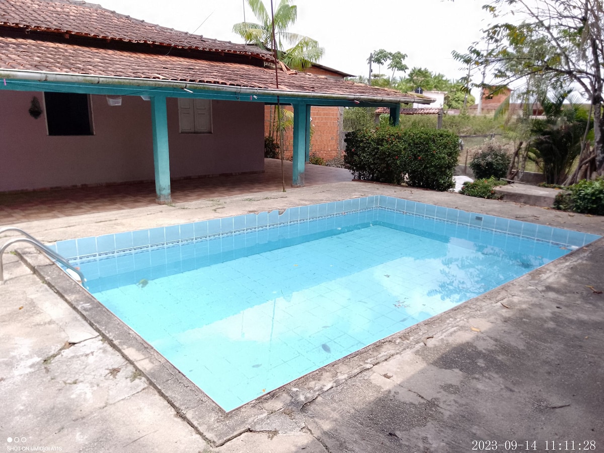 Sítio Mobiliado com piscina