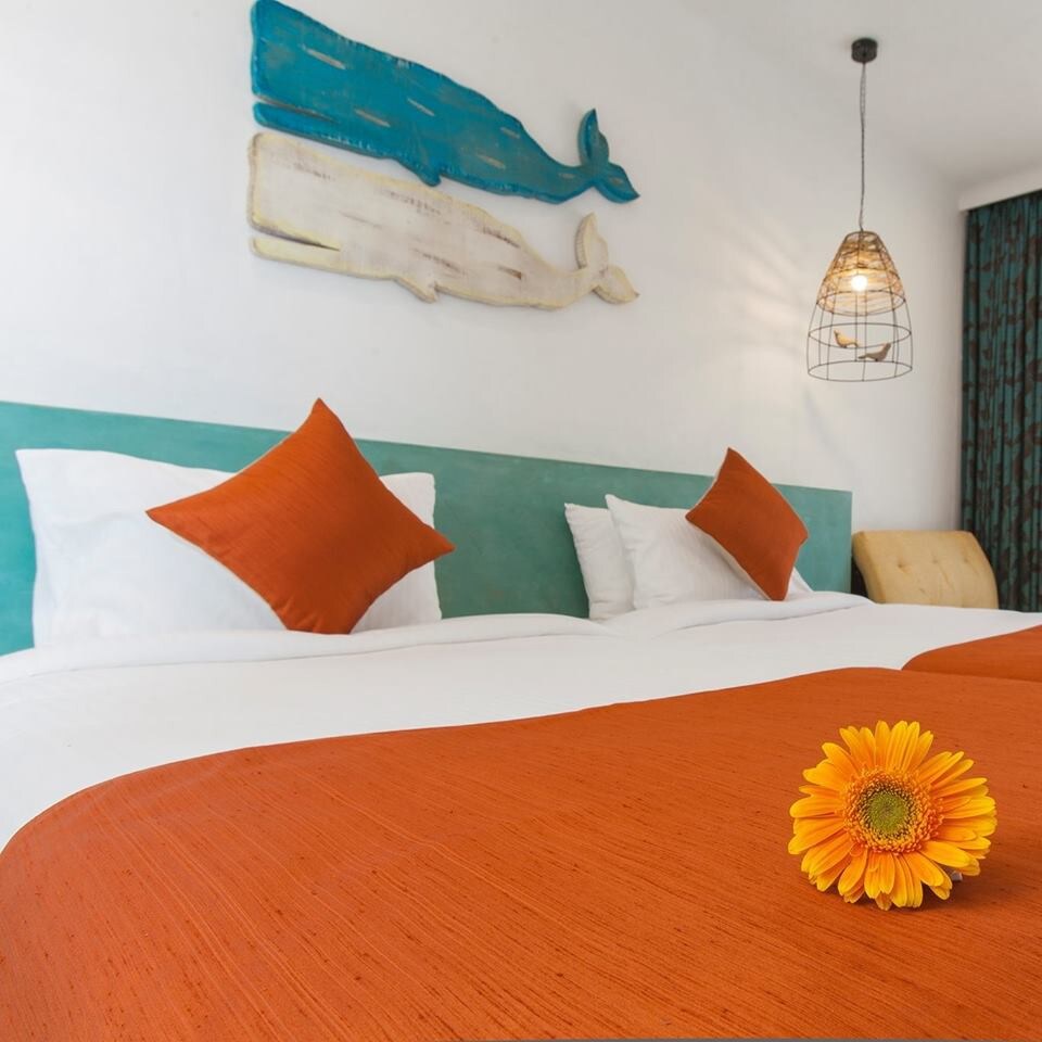 Beach Themed Room in Boutique Hotel at Betalbatim