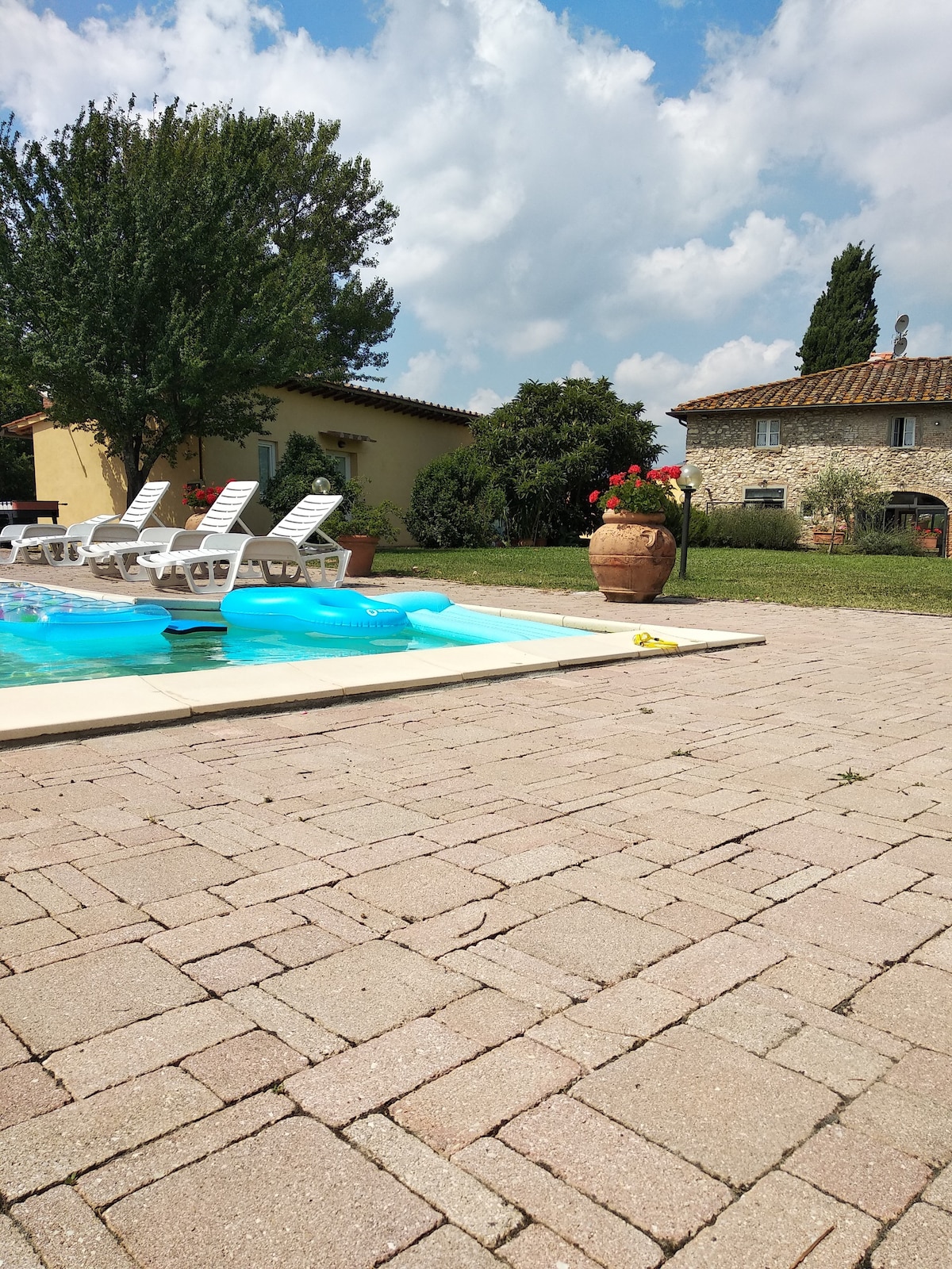 Casa Toscana ，泳池，可欣赏Mugello 4的美景