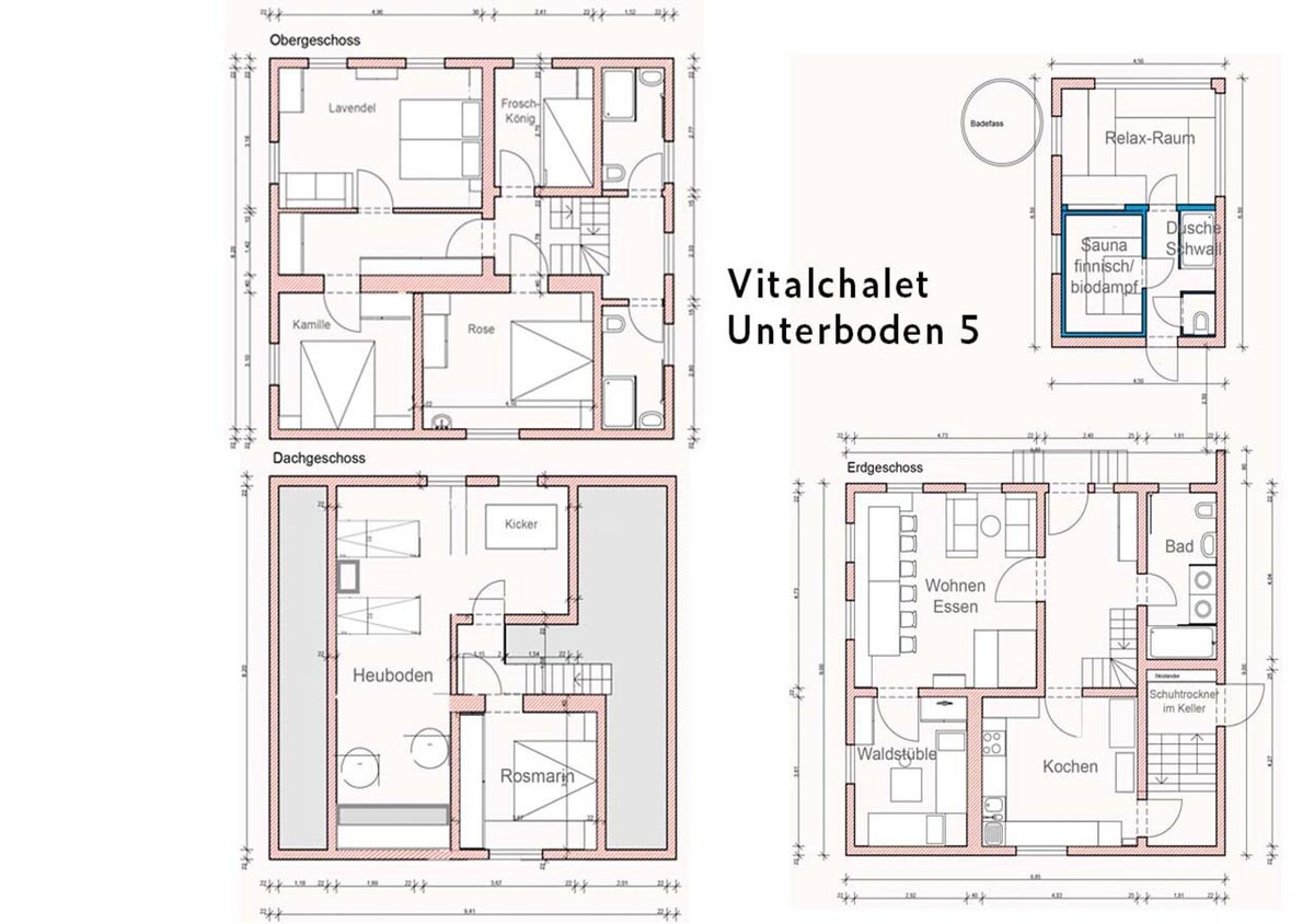 度假木屋Unterboden 5