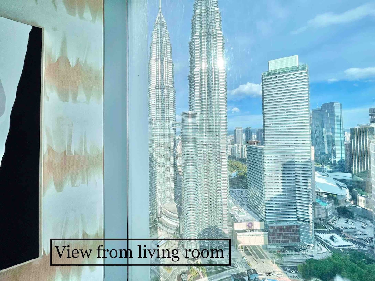 吉隆坡城中城和吉隆坡塔的共享公寓，独立房间