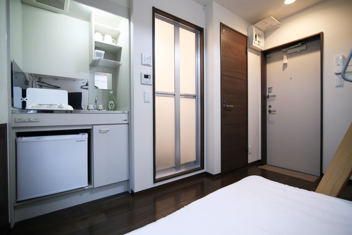 东京新宿四谷舒适单间公寓，带无线网络（ Y203 ）