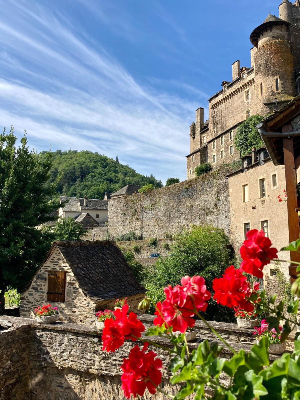 位于埃斯泰因（ Estaing ）的中心地带和城堡的脚下。