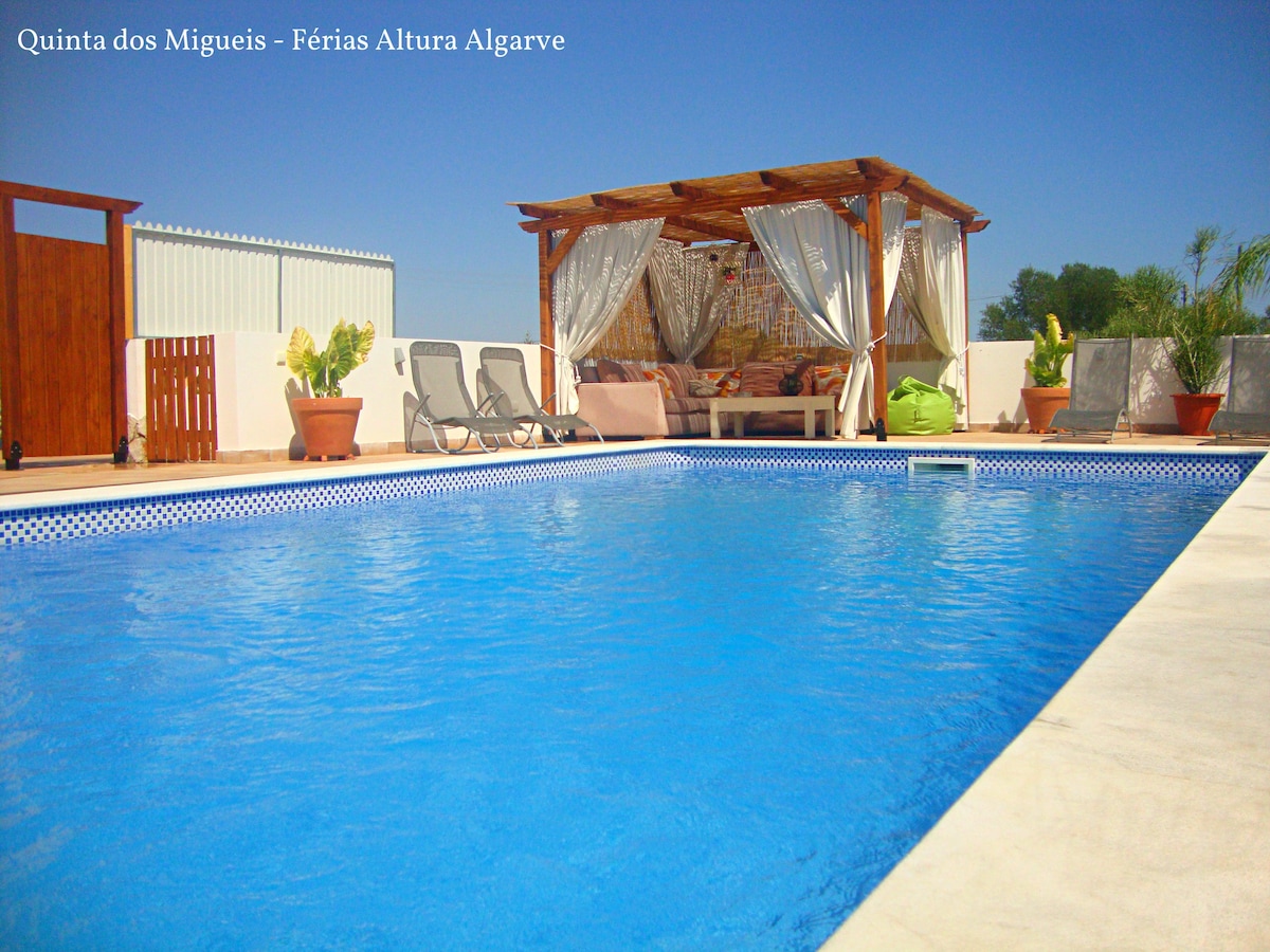 Quinta dos Migueis别墅， 5间卧室，海滩和高尔夫球场