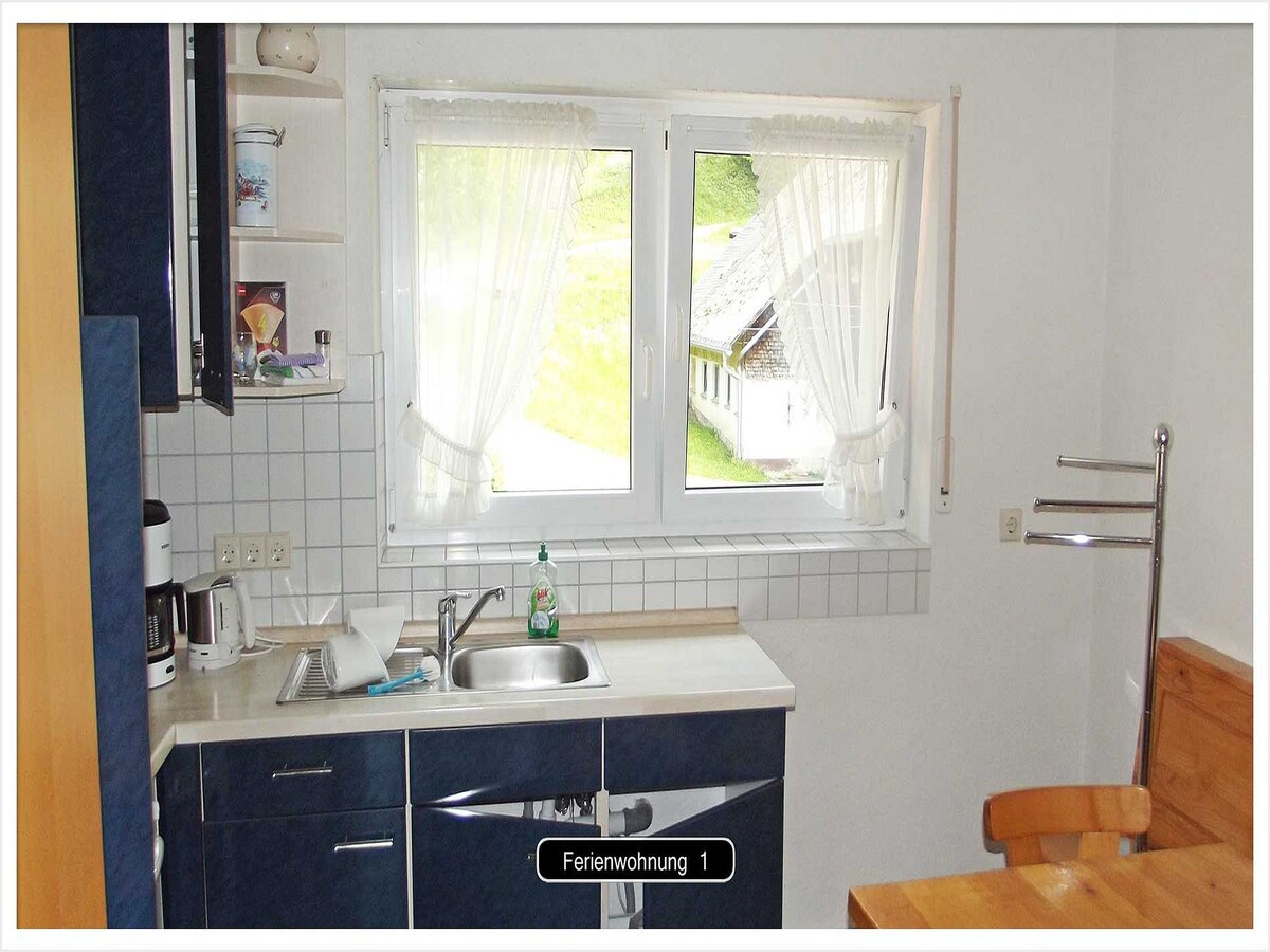 Grundhof, (Stegen), Ferienwohnung Nr. 1, 85qm, 2 Schlafräume,最多4人