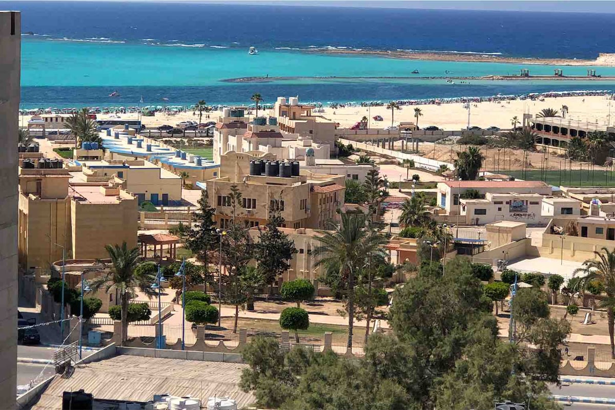 Marsa Matrouh两间海景卧室