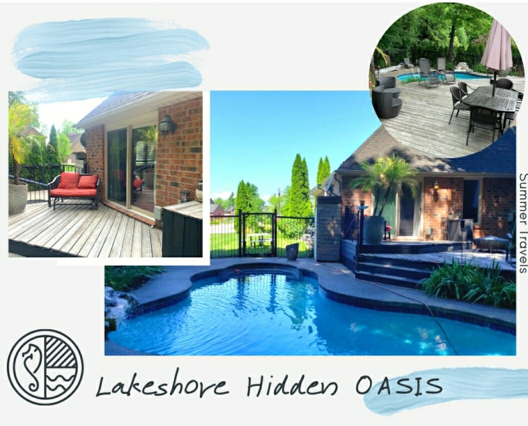 Lakesore 2Suites Oasis ：泳池、桑拿房、热水浴缸、按摩浴缸和按摩浴缸