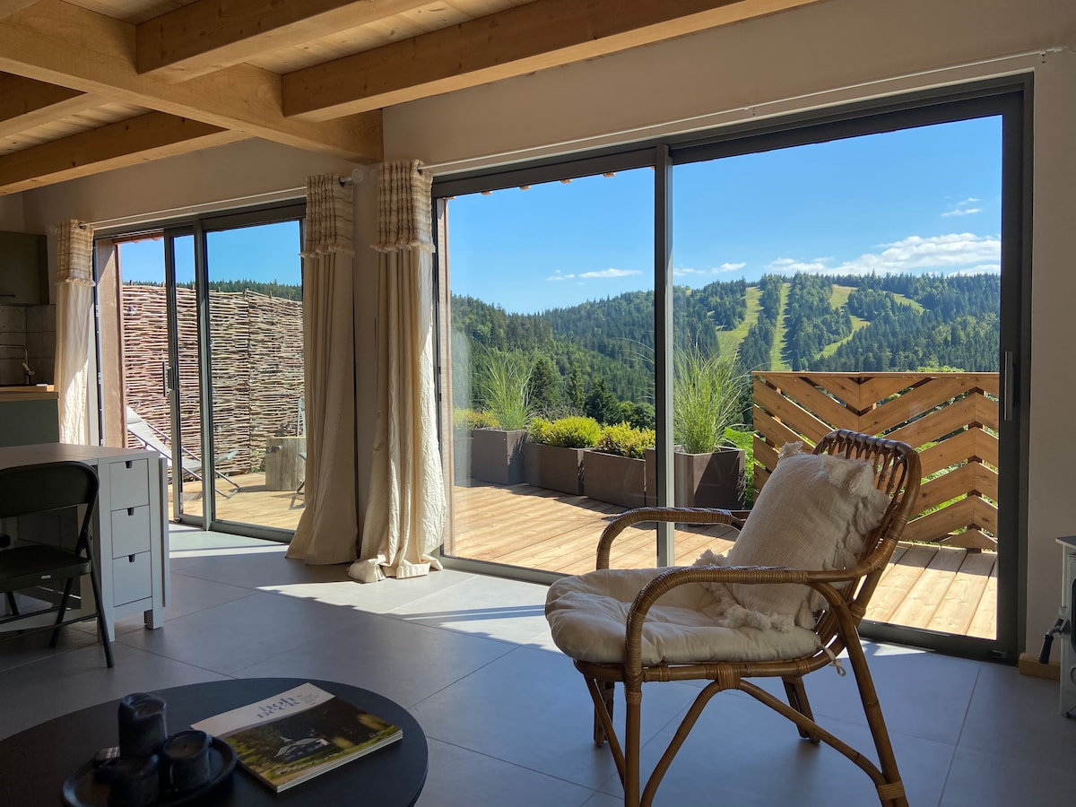 Guest house d’altitude avec vue sur les pistes