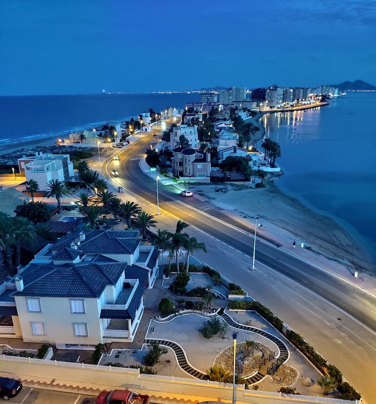 Playa Príncipe. La Manga del Mar Menor