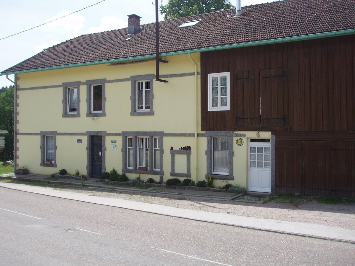 Gîte 4 pers - Ferme du ht Barba 10 mn de Gérardmer