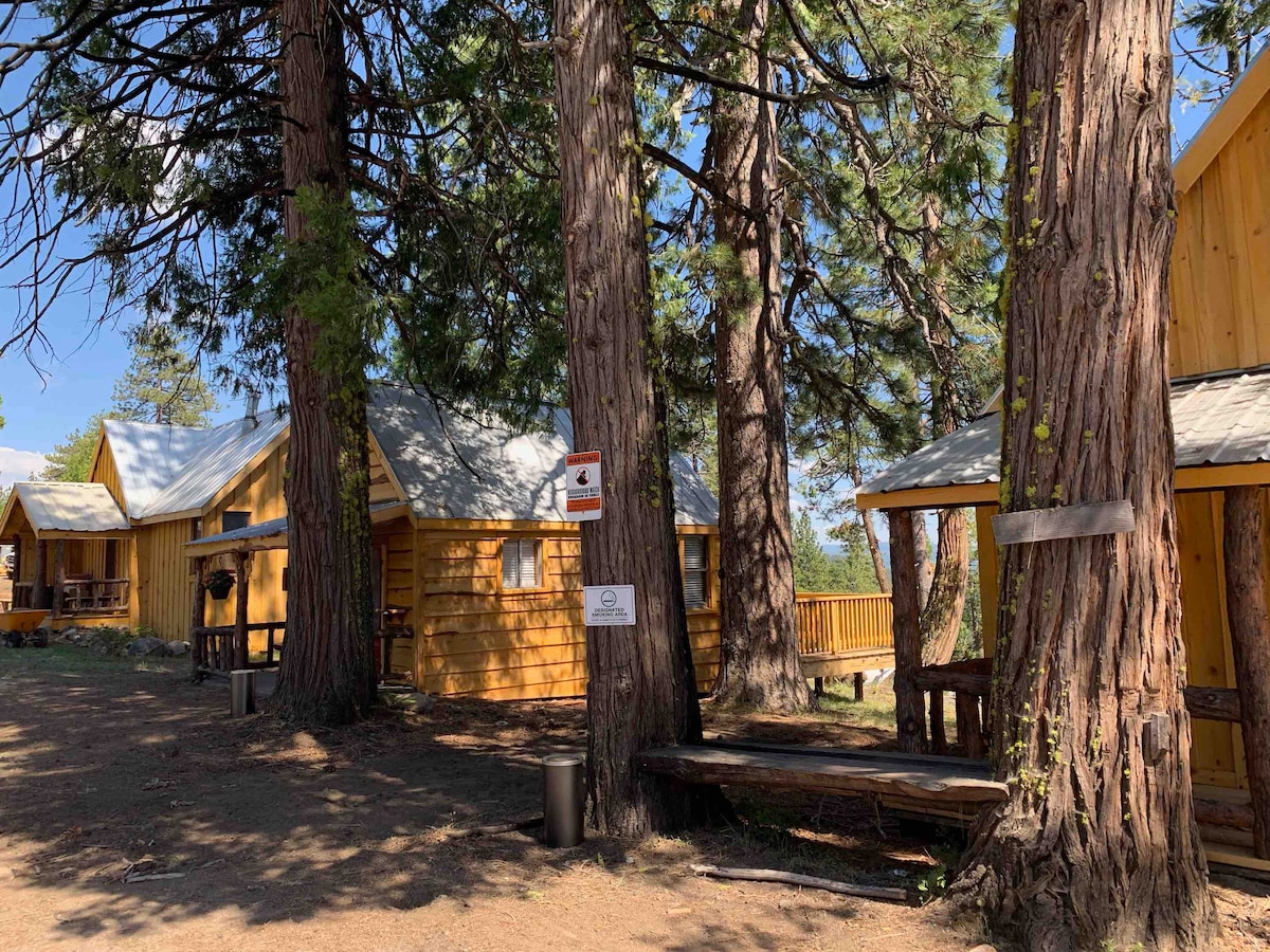 内华达山脉的「Bear Den」小屋