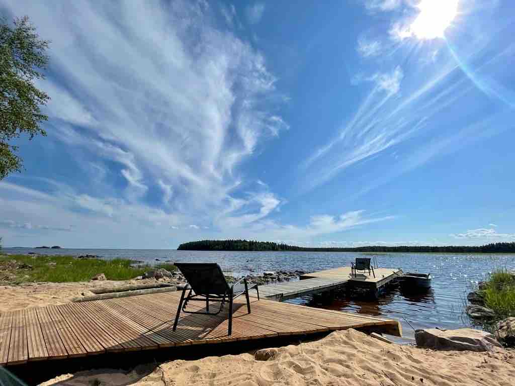 Villa Saaga - Yksityinen saari (silta) Oulujärvi