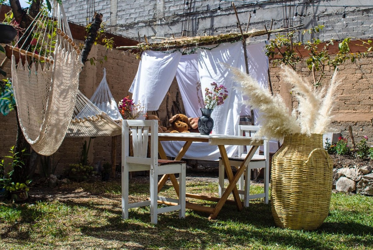 Casa Kavandihui con hermoso jardín y cocina equipa