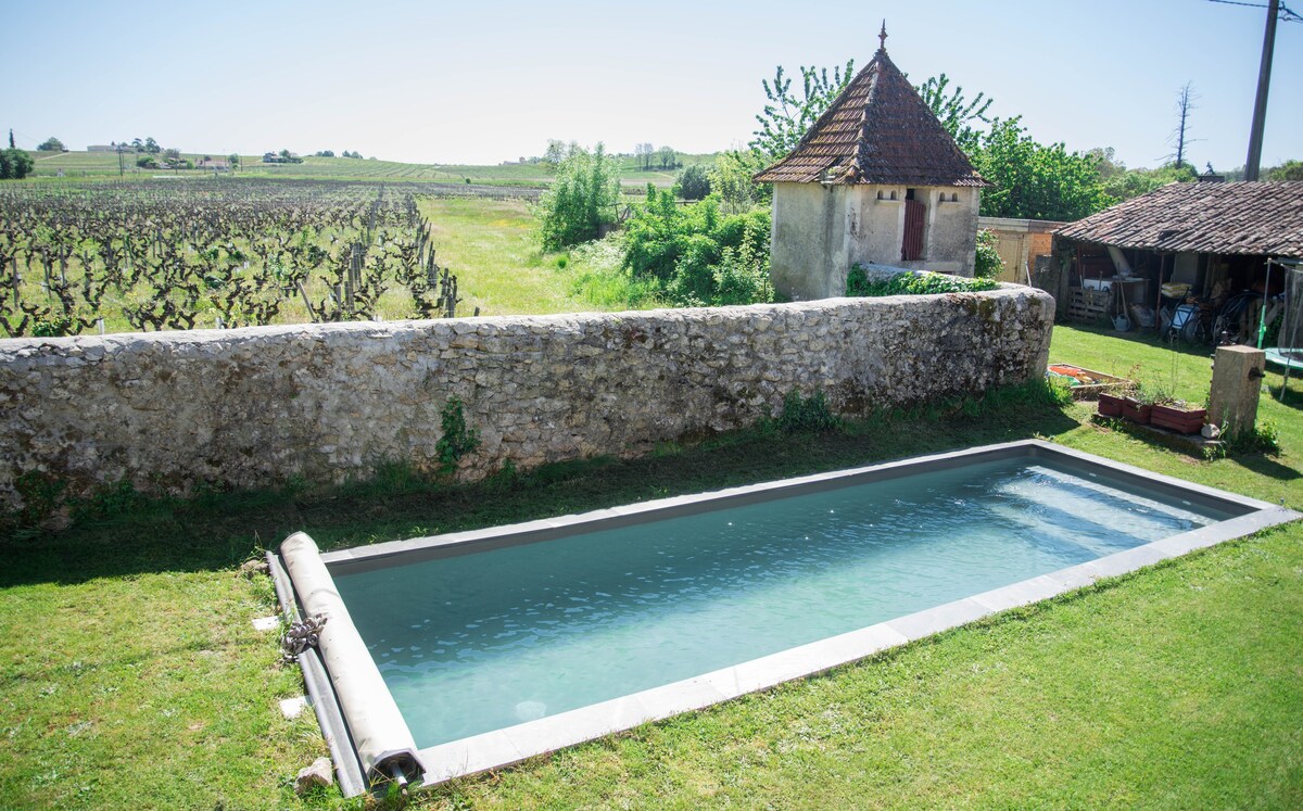 Maison de vacances au cœur des vignes